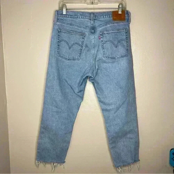 Levi’s Wedgie Ankle Fit Button Fly Sz 30 - Picture 7 of 9